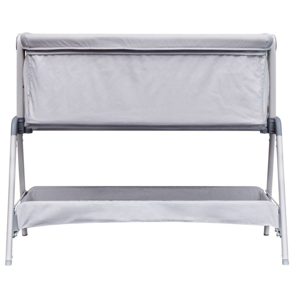 Kinder Valley - Snoozie Bedside Crib - Antarctica Grey