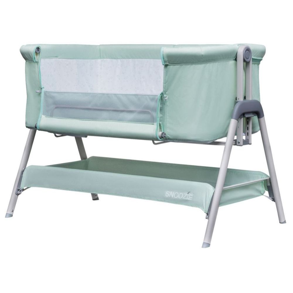 Kinder Valley - Snoozie Bedside Crib - Misty Jade