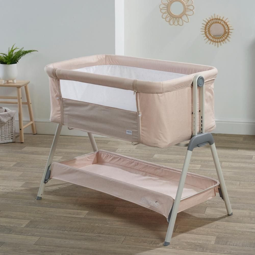 Kinder Valley - Snoozie Bedside Crib - Soft Shell