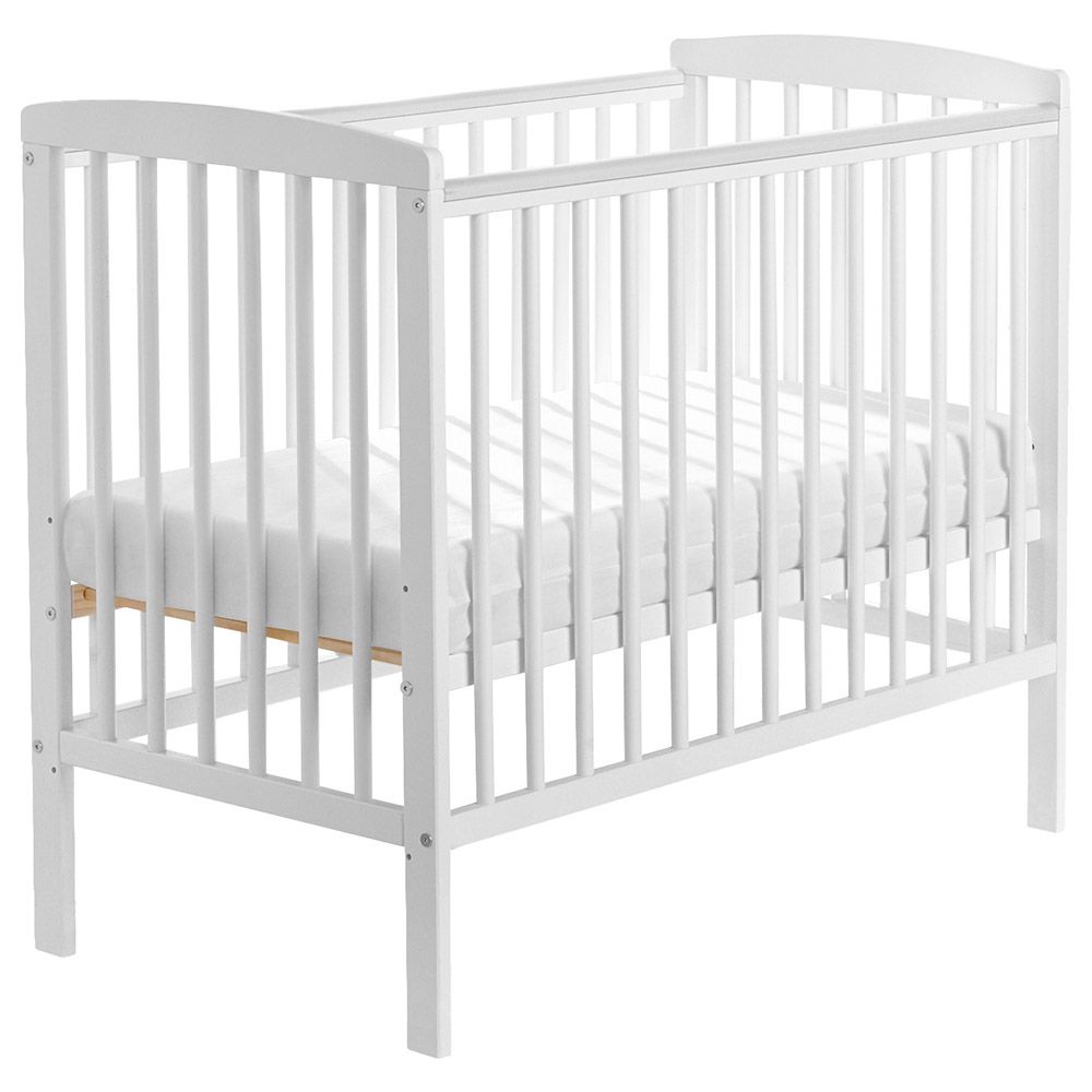 Kinder Valley - Sydney Compact Cot w/ Kinder Flow Mattress - White