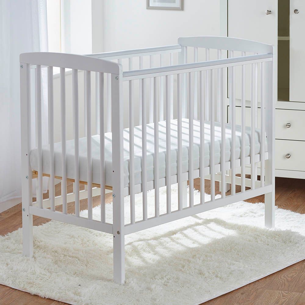 Kinder Valley - Sydney Compact Cot w/ Kinder Flow Mattress - White