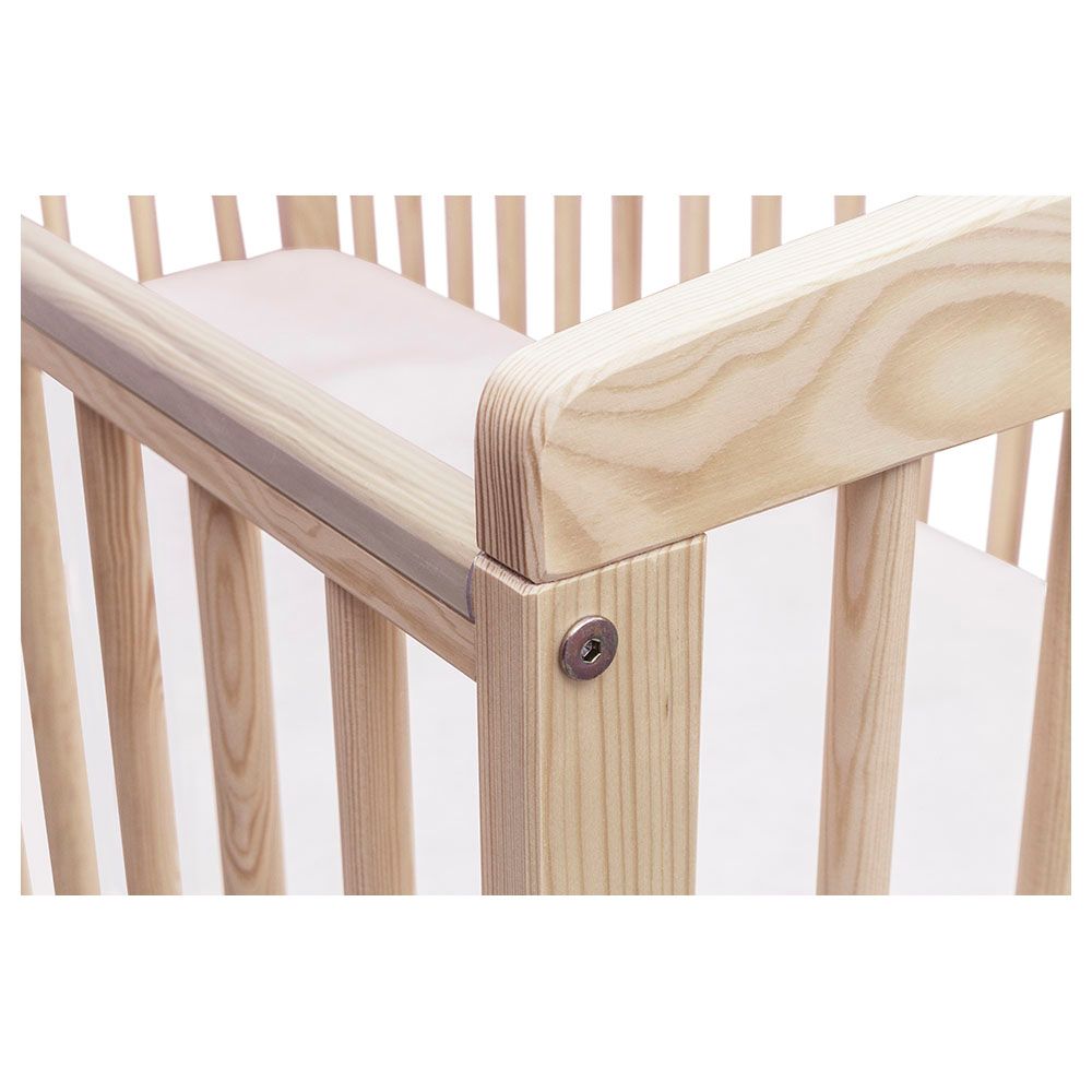 Kinder Valley - Sydney Compact Cot w/ Spring Mattress - Natural