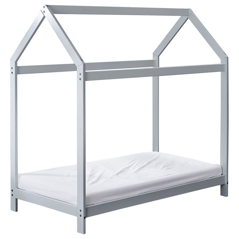 Kinder Valley - Harper Bed House w/ Spring Mattress - Grey