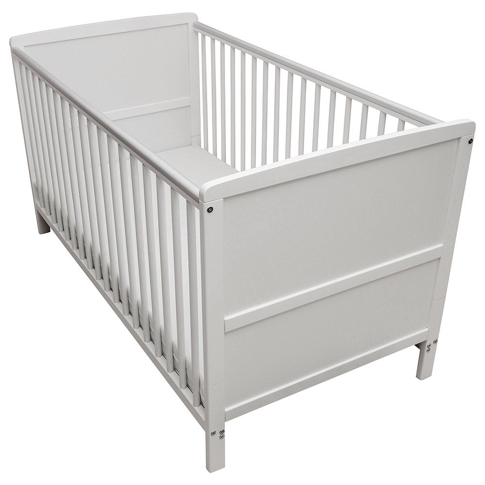 Kinder Valley - Sydney Cotbed w/ Spring Mattress - White