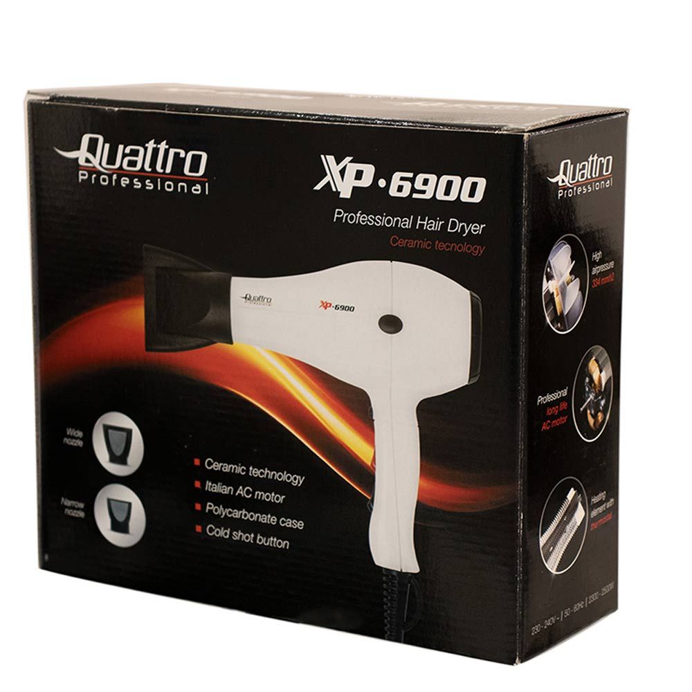 Quattro Professional Hair Dryer XP 6900 - Yellow