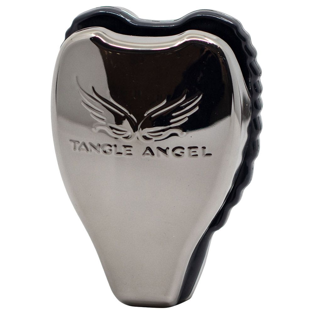 Tangle Angel Professional Hair Brush Titanium With Mirror