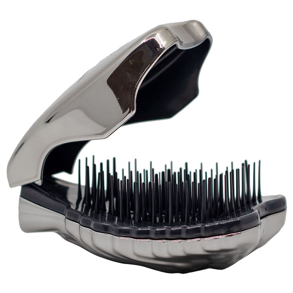 Tangle Angel Professional Hair Brush Titanium With Mirror