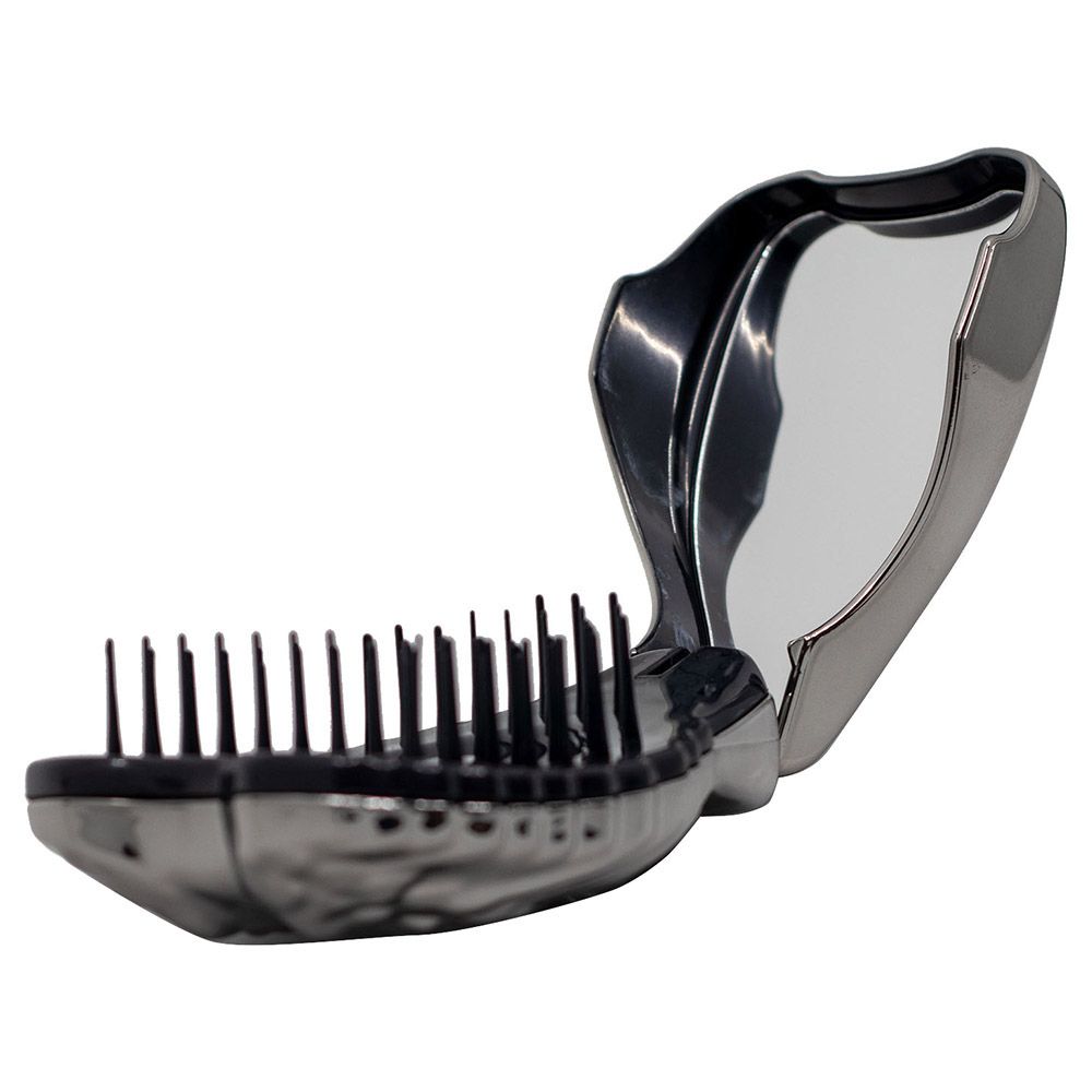 Tangle Angel Professional Hair Brush Titanium With Mirror