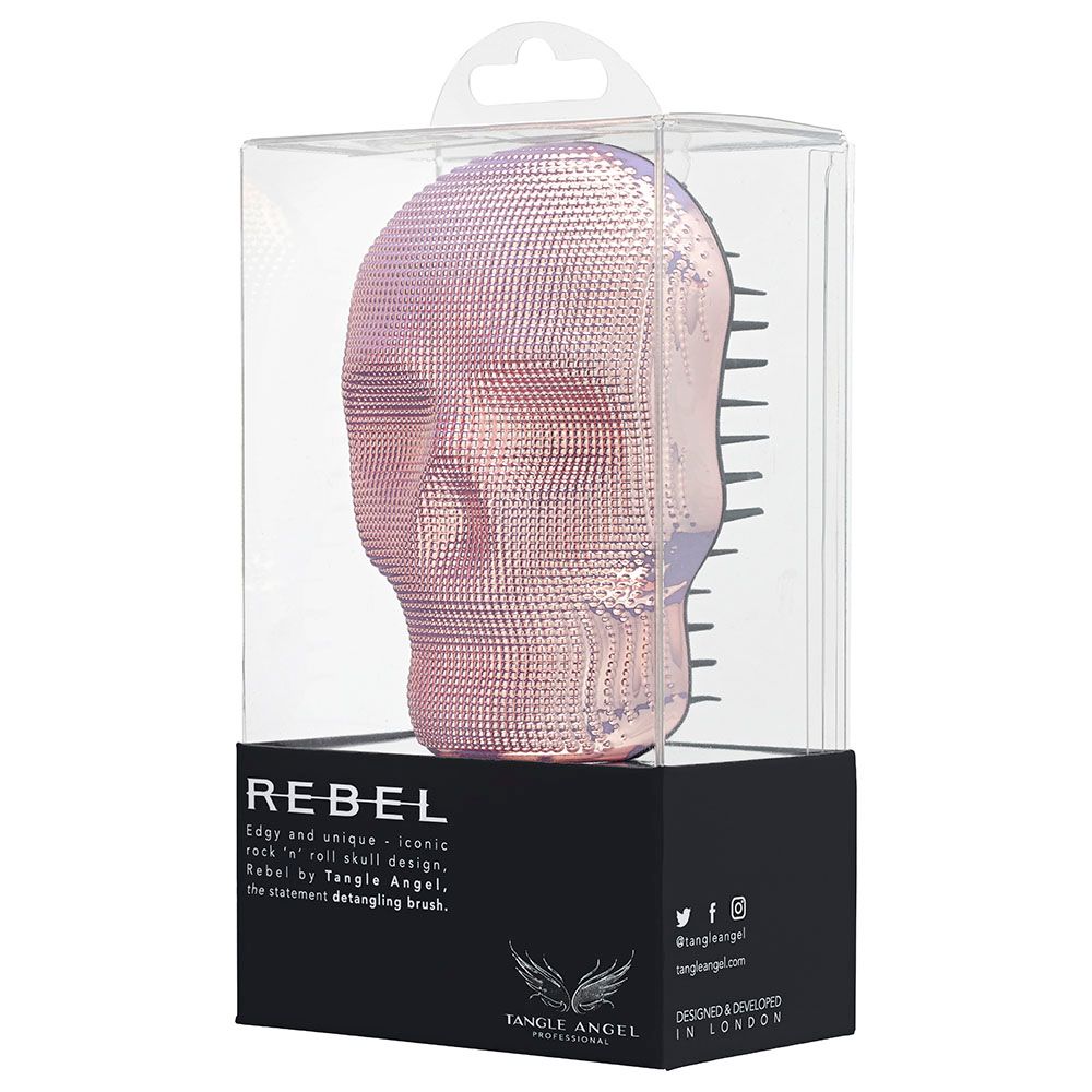 Tangle Angel Professional Rebel Series Hair Brush Pink