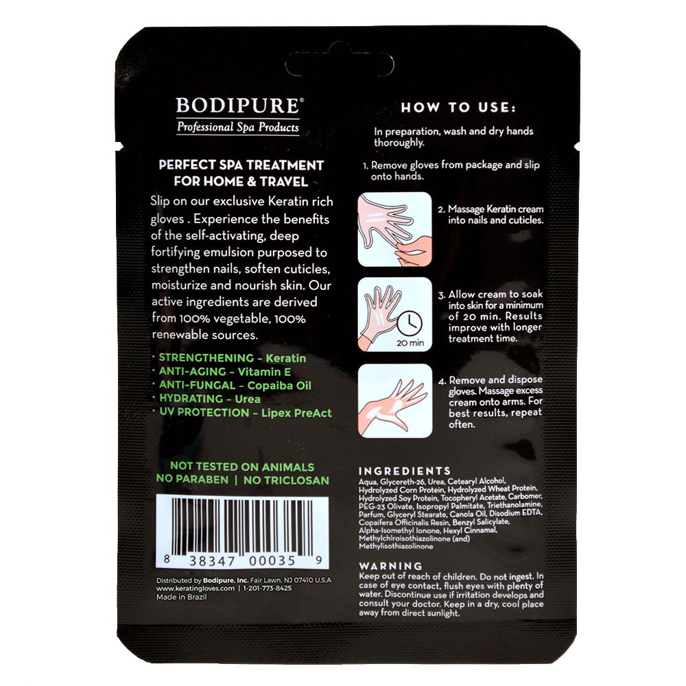 Bodipure - Keratin Gloves Hand Treatment