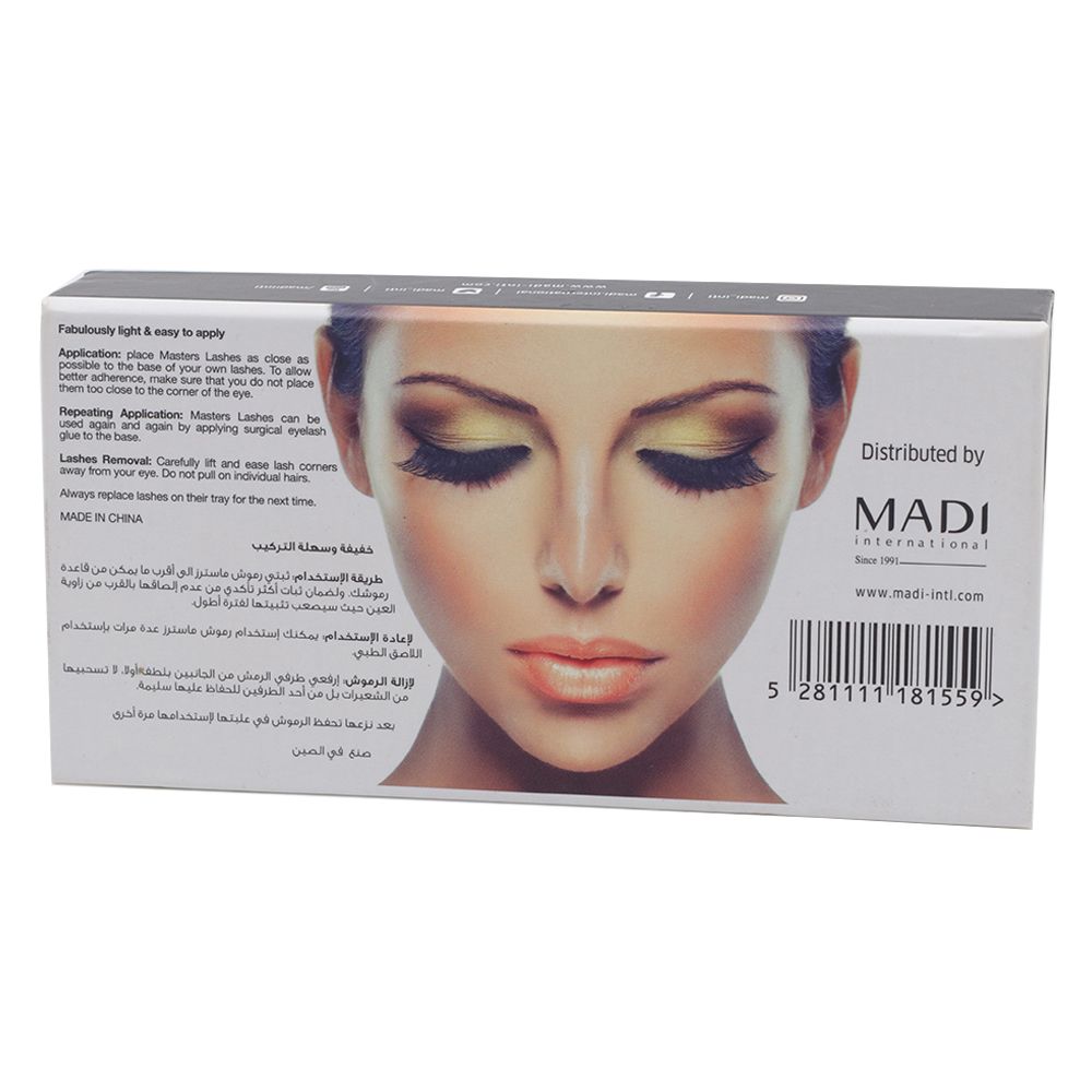 Masters Professional - Mink Nouf False Eyelashes - Black