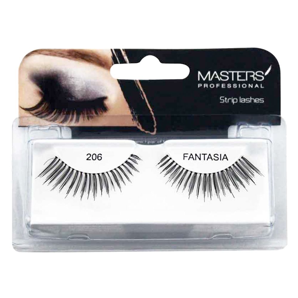 Masters Professional - Fantasia 206 Strip Lashes - Black