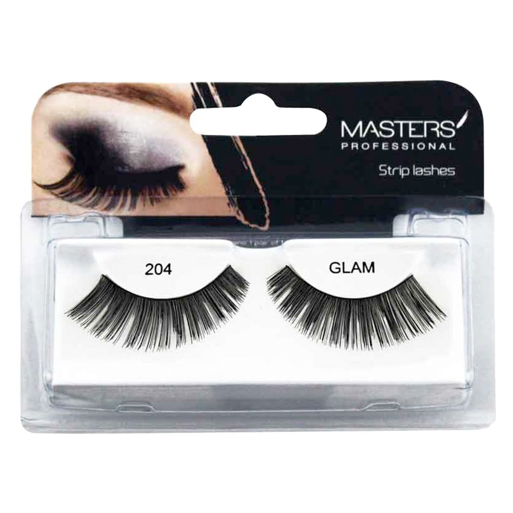 Masters Professional - Glam 204 Strip Lashes - Black