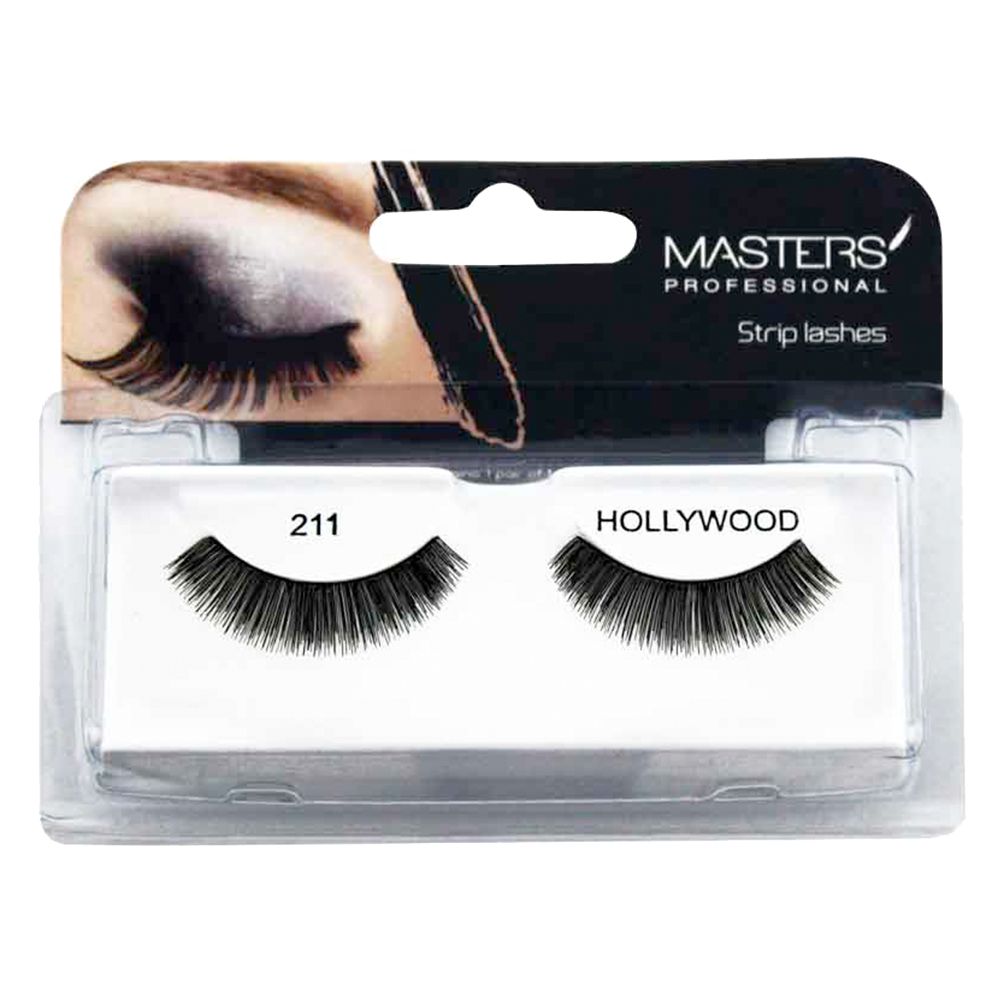 Masters Professional - Hollywood 211 Strip Lashes - Black