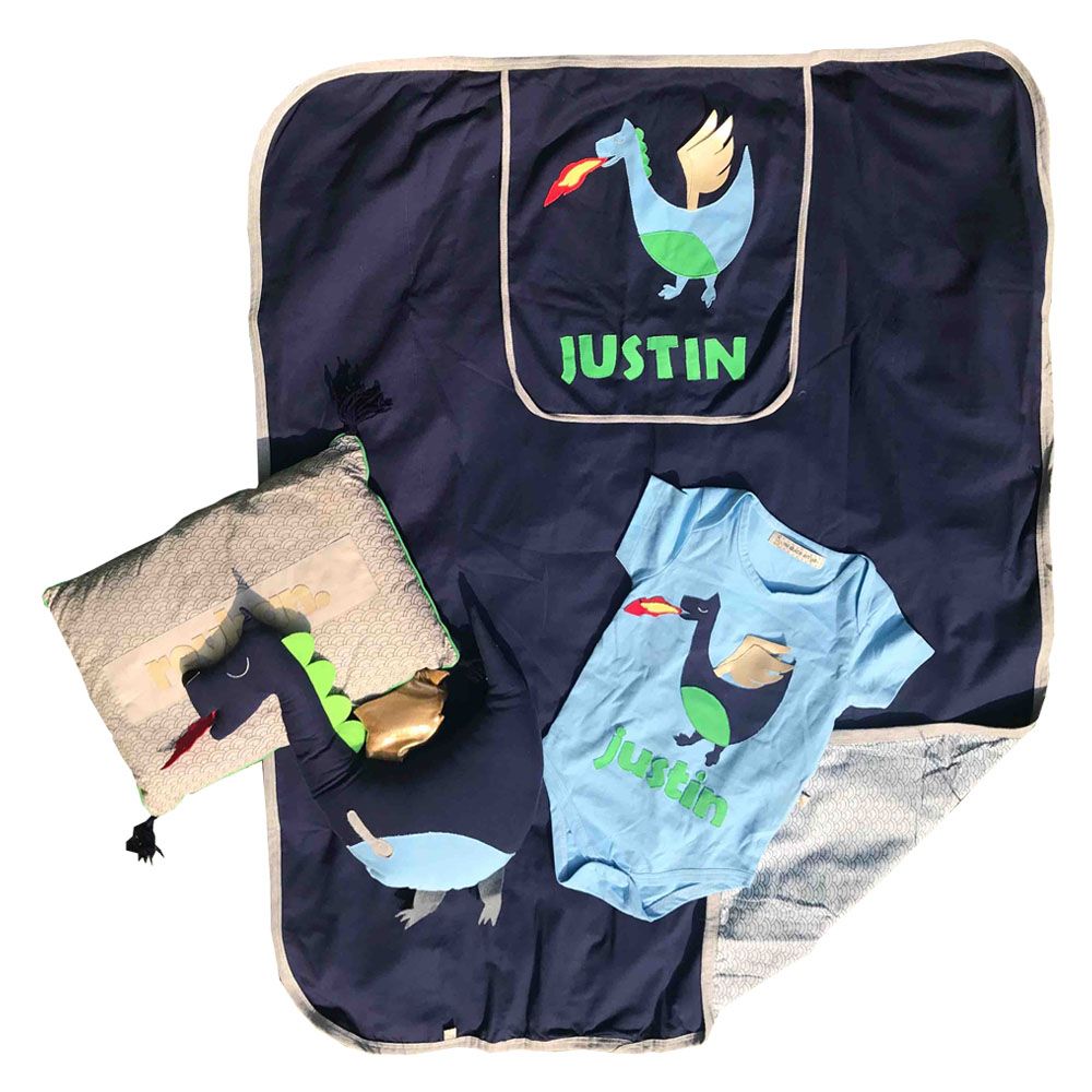 Mi Dulce An'ya - Customized Dragon 3pc Baby Gift Set