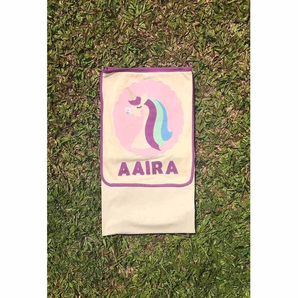 Mi Dulce An'ya - Customized Unicorn Reversible Blanket