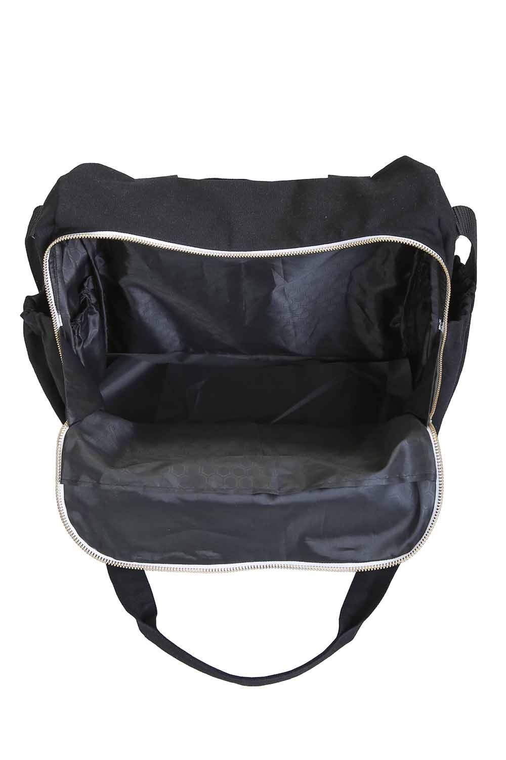 Mi Dulce An'ya - Organic Panda Diaper Bag - Black