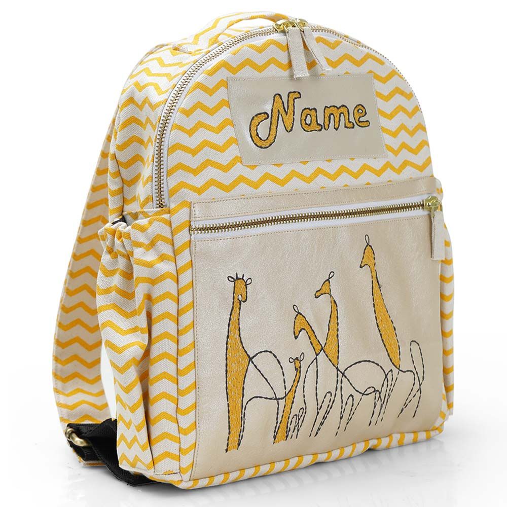 Mi Dulce An'ya - Giraffe Embroidered Toddler School Bag