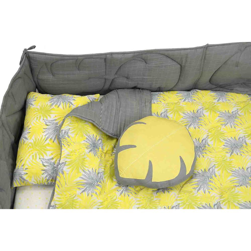 Mi Dulce An'ya - Organic Fern Bedding Set - Yellow