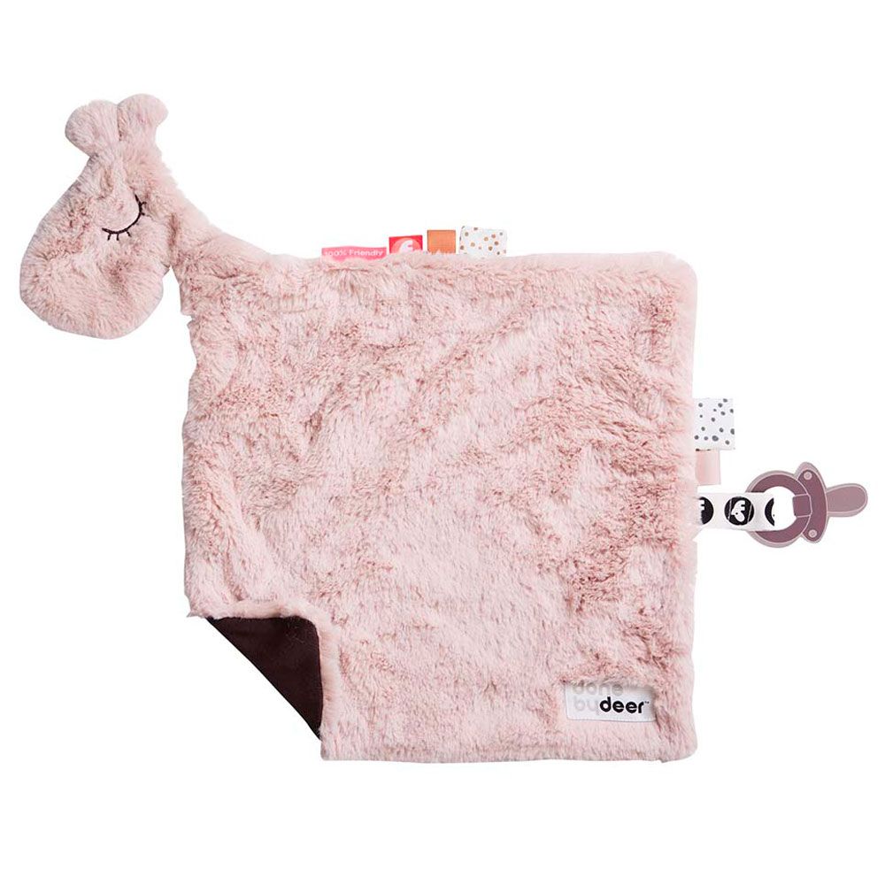 Done by Deer - Comfort Blanket Raffi - Powder Pink