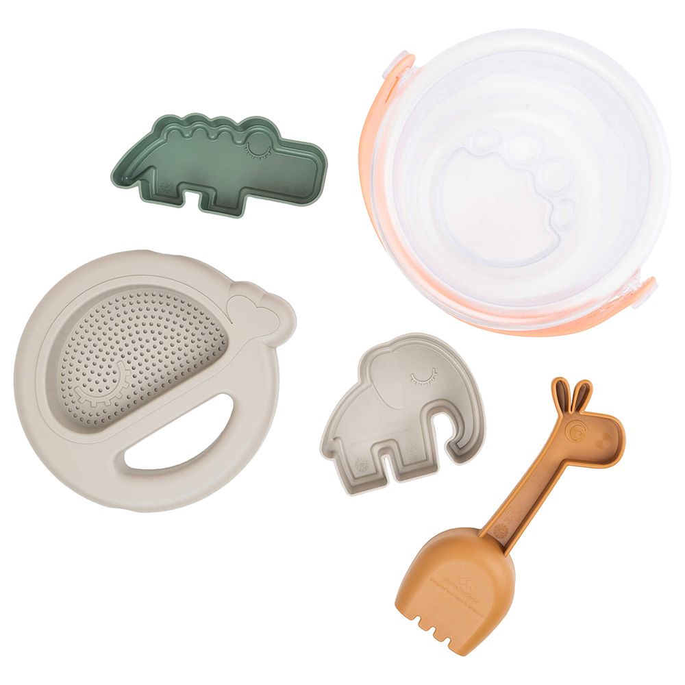 Done By Deer - Deer Friends Sand Play 5pc-Set - Sand