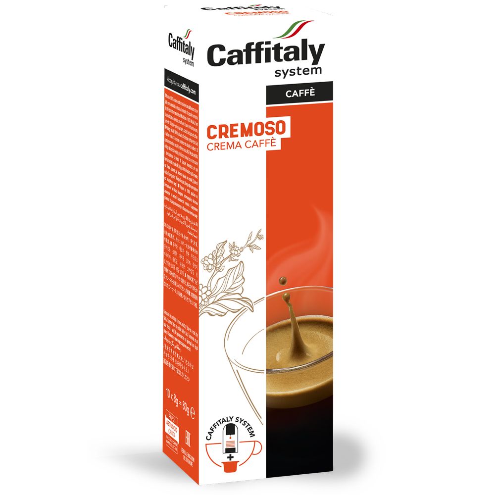 Caffitaly - Cremoso crema Coffee Capsules - Pack of 10