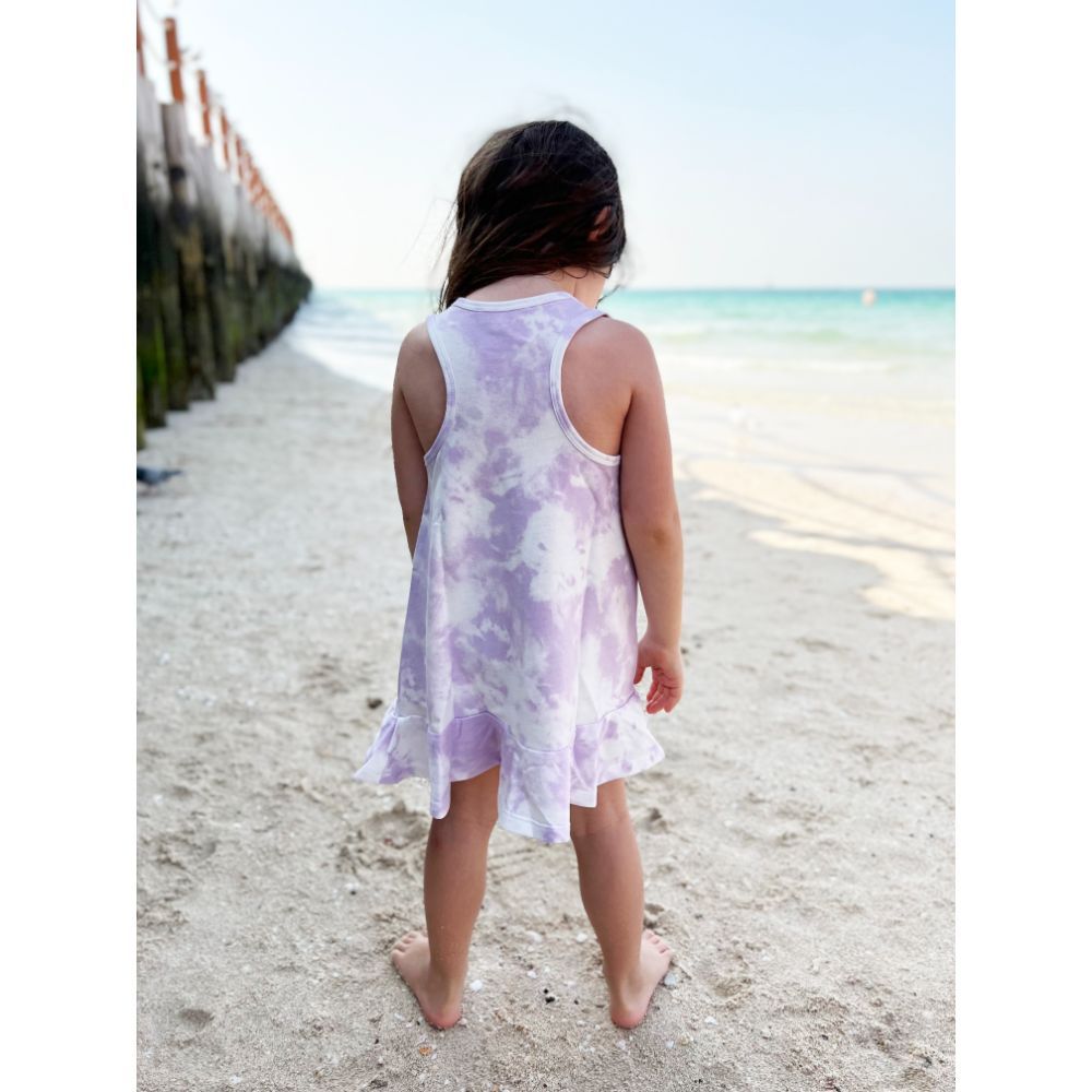 Minimou Kids - Halter Back Dress - Pink 