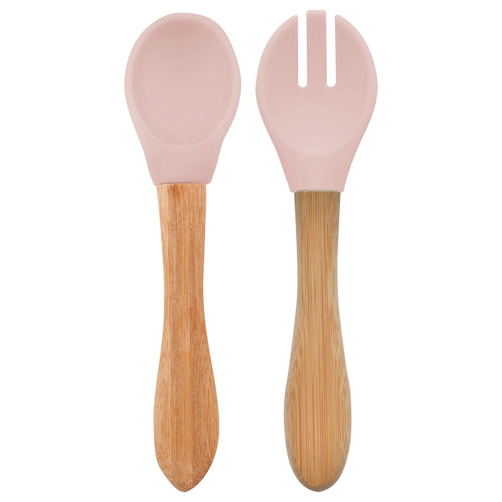 Minikoioi - Dig In Spoon & Fork - Pinky Pink