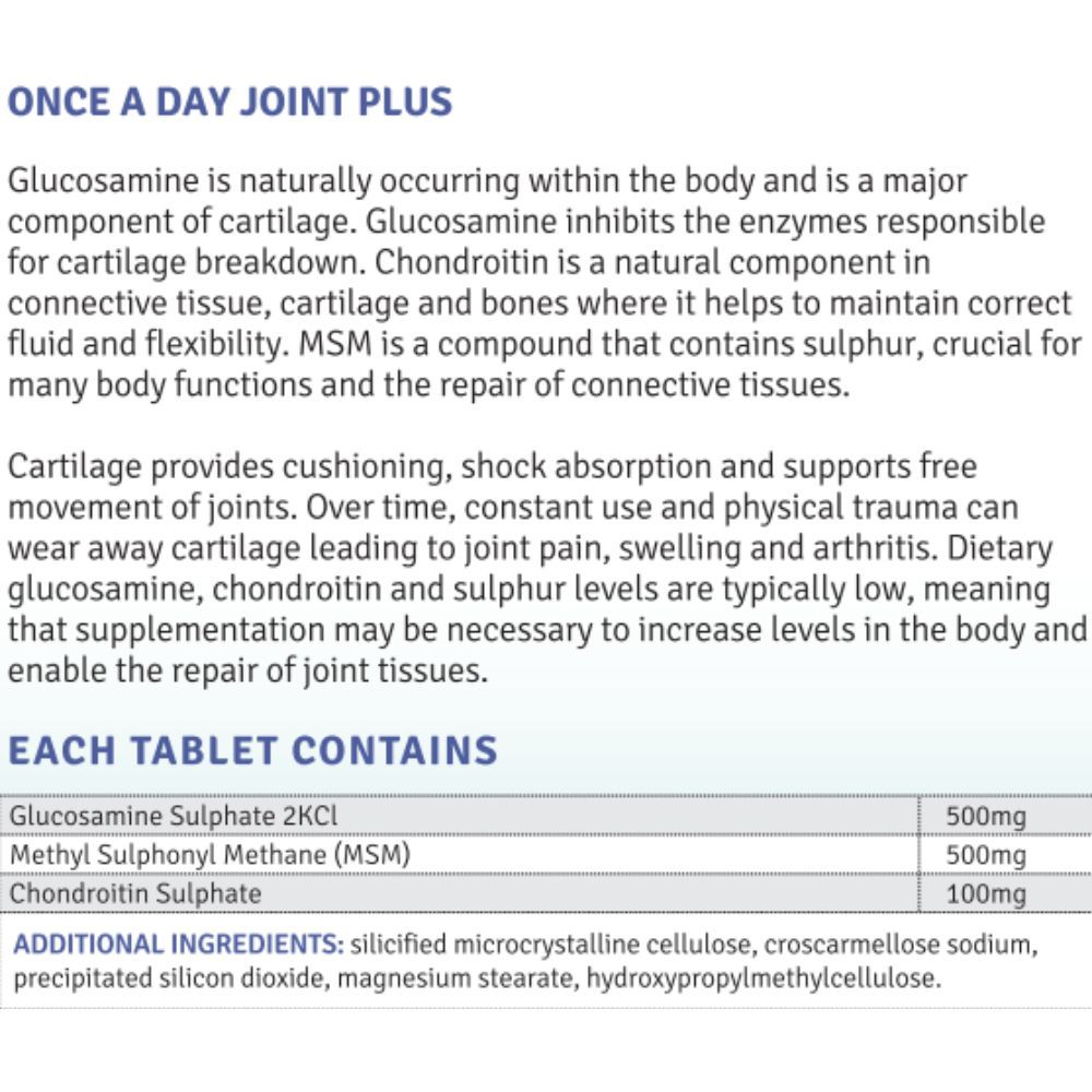 Quest - Once A Day Joint Plus Vitamin - 60 Tablets