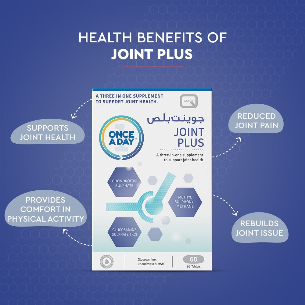 Quest - Once A Day Joint Plus Vitamin - 60 Tablets