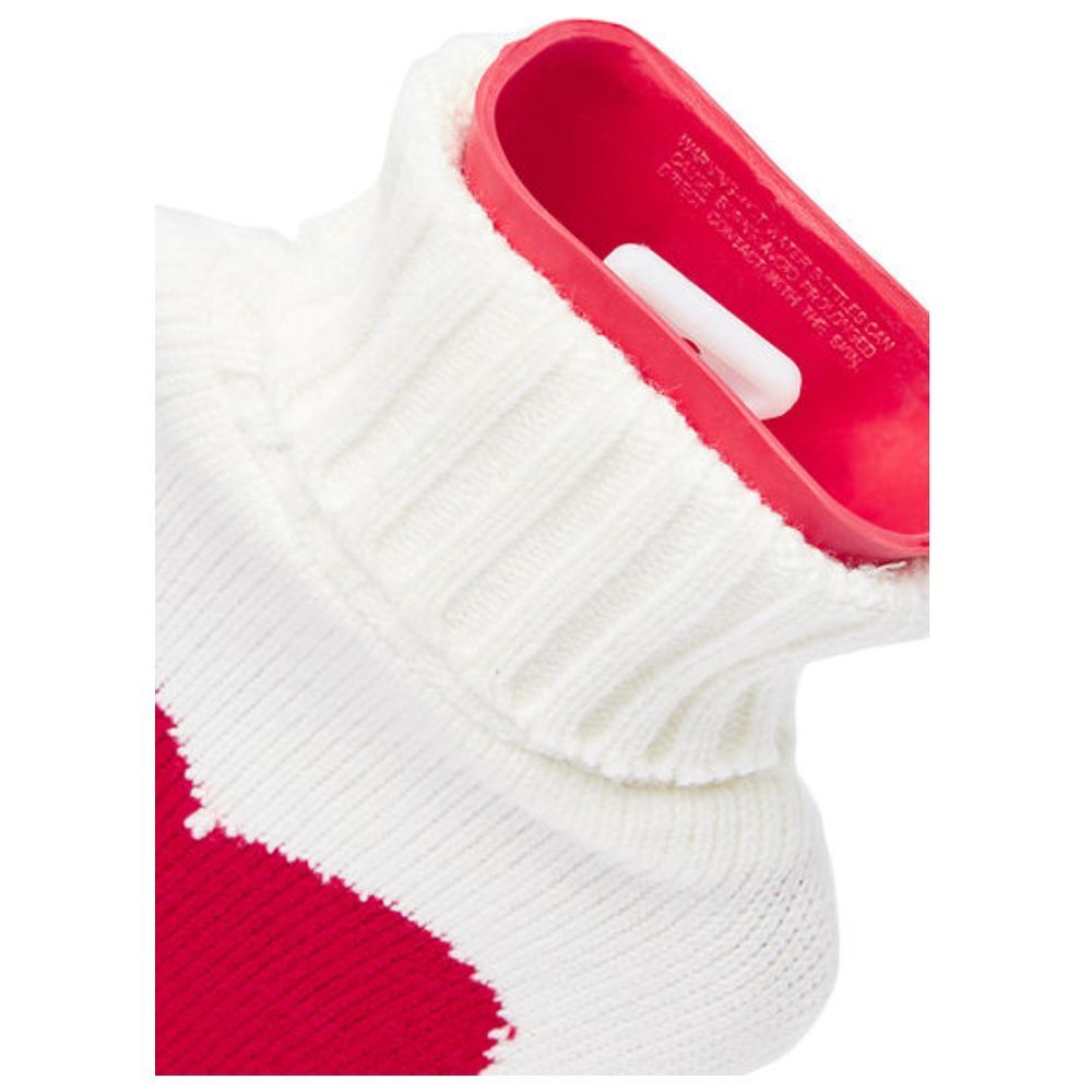 3W Healthcare - Hot Water Bottle - Knitted Cover - 1L - White