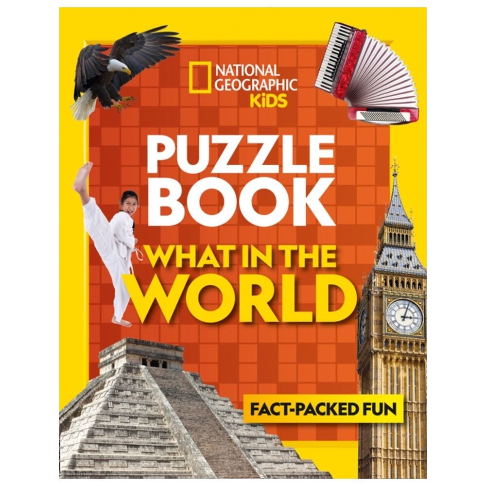 كتاب Puzzle Book What In The World