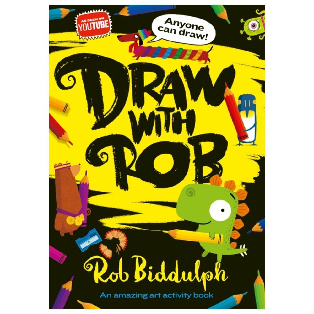 كتاب Draw With Rob Activity Book