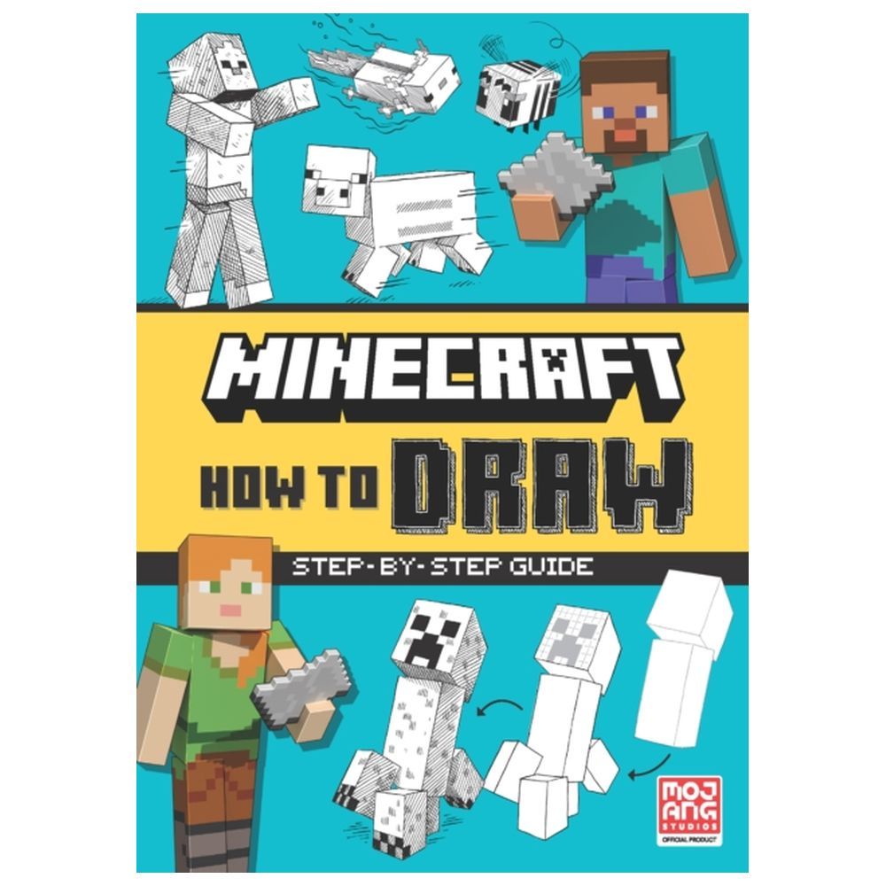 كتاب Minecraft How To Draw