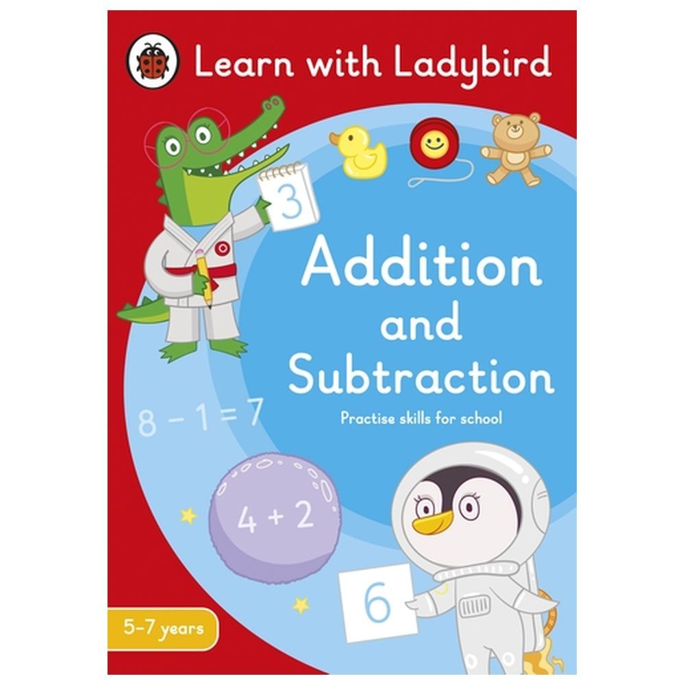 كتاب Addition And Subtraction A Learn With Ladybird Book 5 7 Years