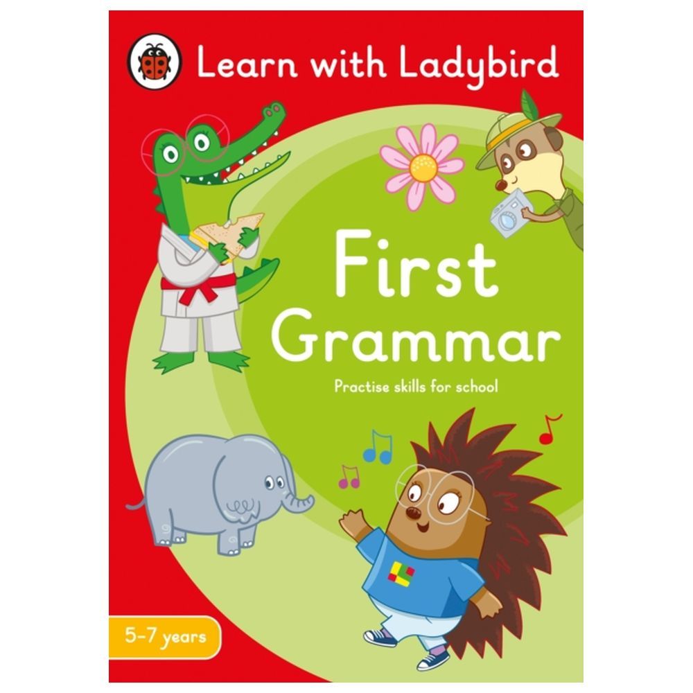 كتاب First Grammar A Learn With Ladybird Activity Book 5 7 Years