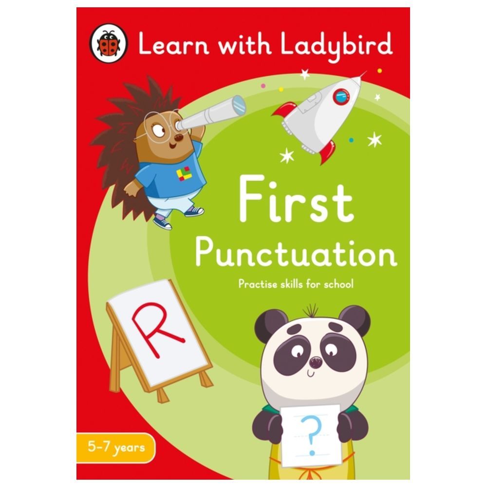 كتاب First Punctuation A Learn With Ladybird Activity Book 5 7 Years