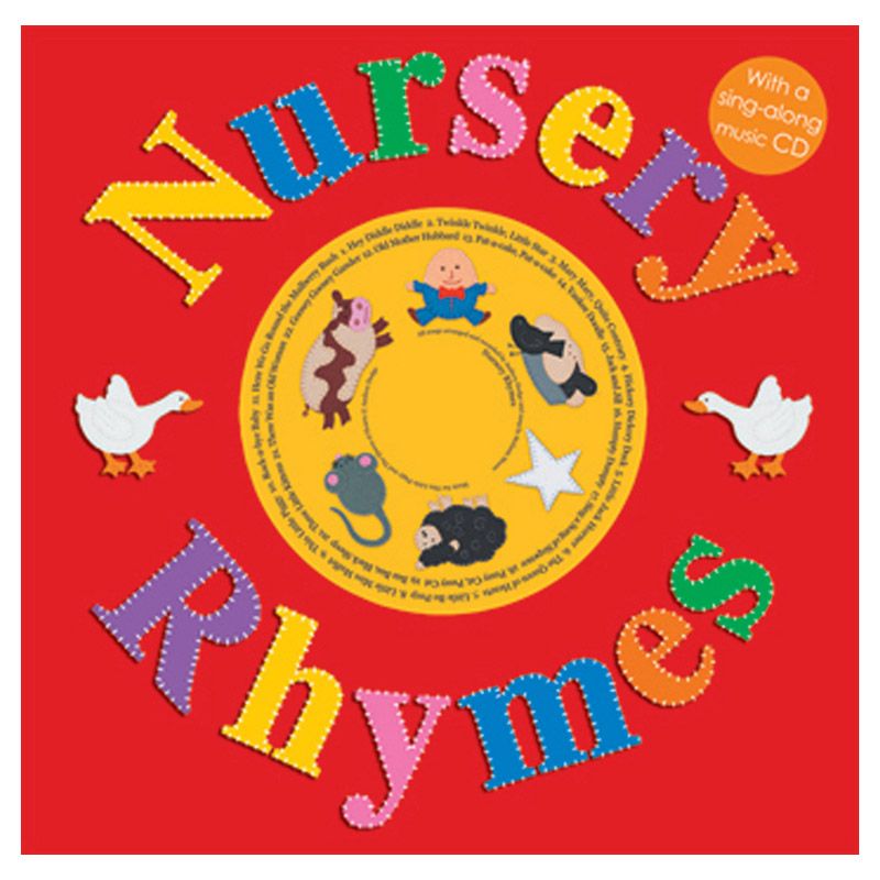 كتاب Nursery Rhymes مع قرص أغاني