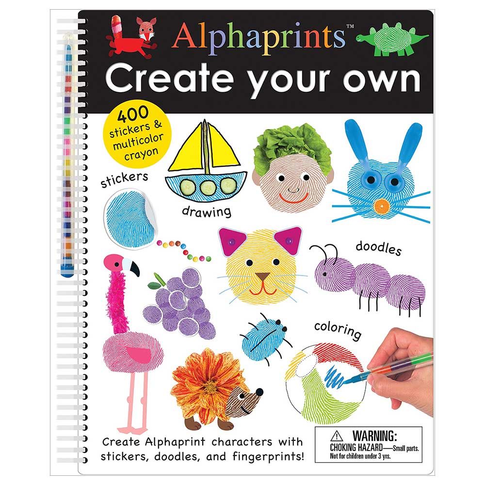 Create Your Own: A Sticker And Doodle Activity Book