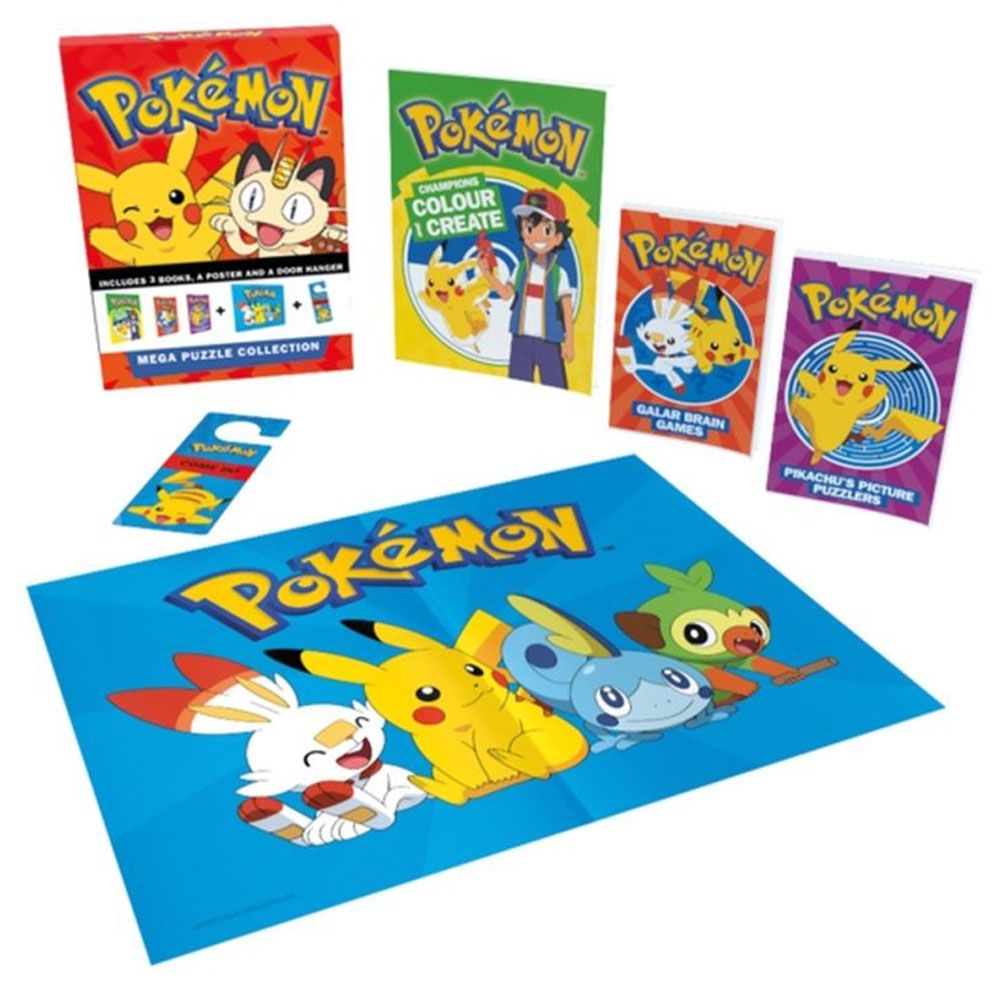 كتاب Pokemon Mega Puzzle Collection