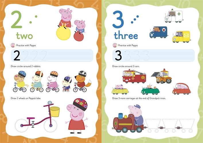 كتاب Peppa Pig: Practise with Peppa: Wipe-Clean Numbers