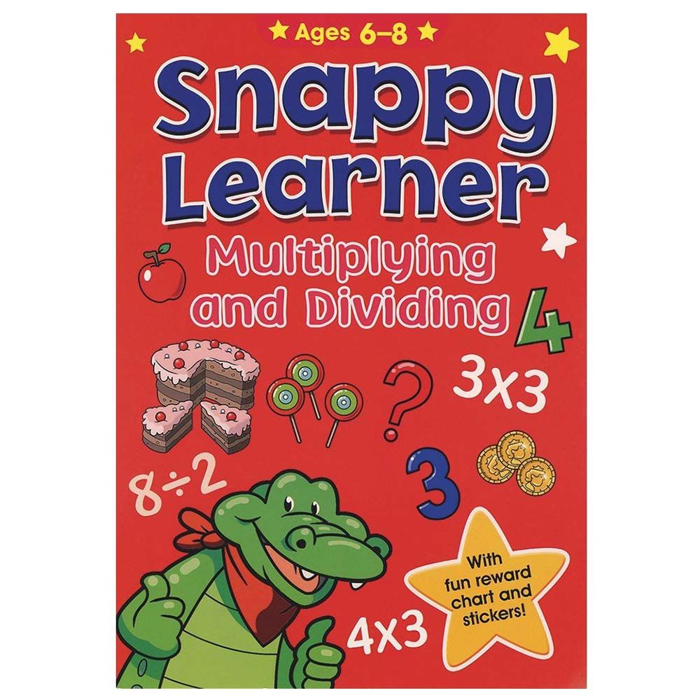 كتاب Snappy Learner Multiplying And Dividing