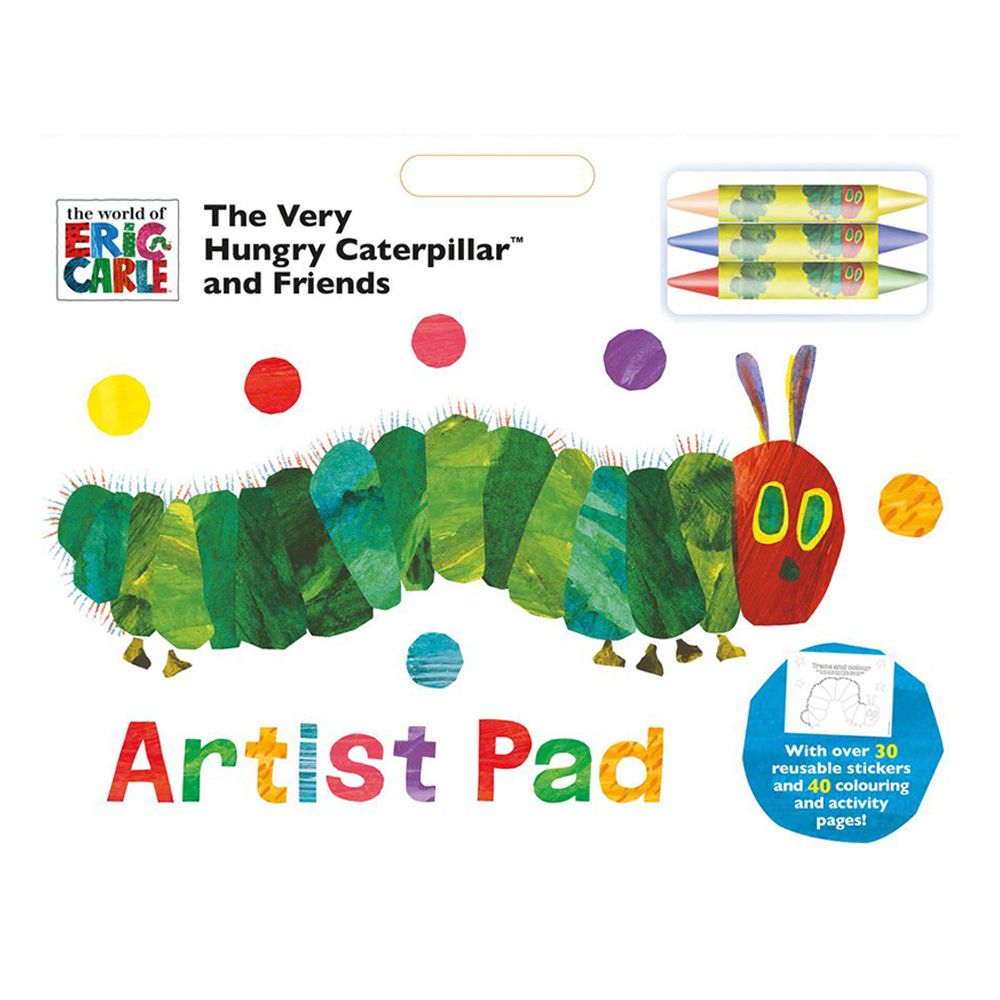 مجموعة The Very Hungry Caterpillar and Friends Artist Pad