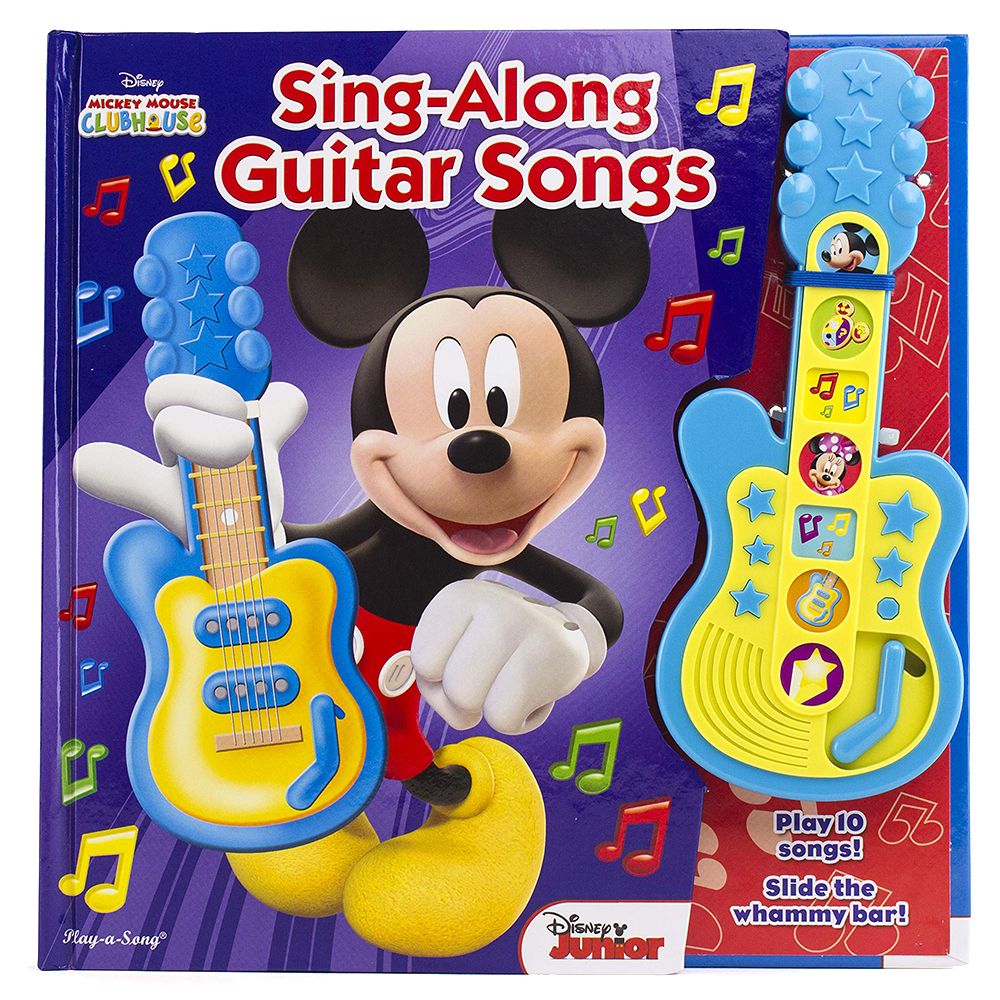 كتاب الأطفال "Mickey Mouse Sing Along Guitar Songs"