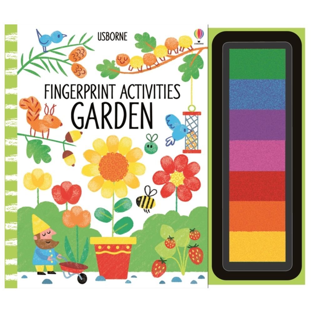 كتاب Fingerprint Activities Garden Book