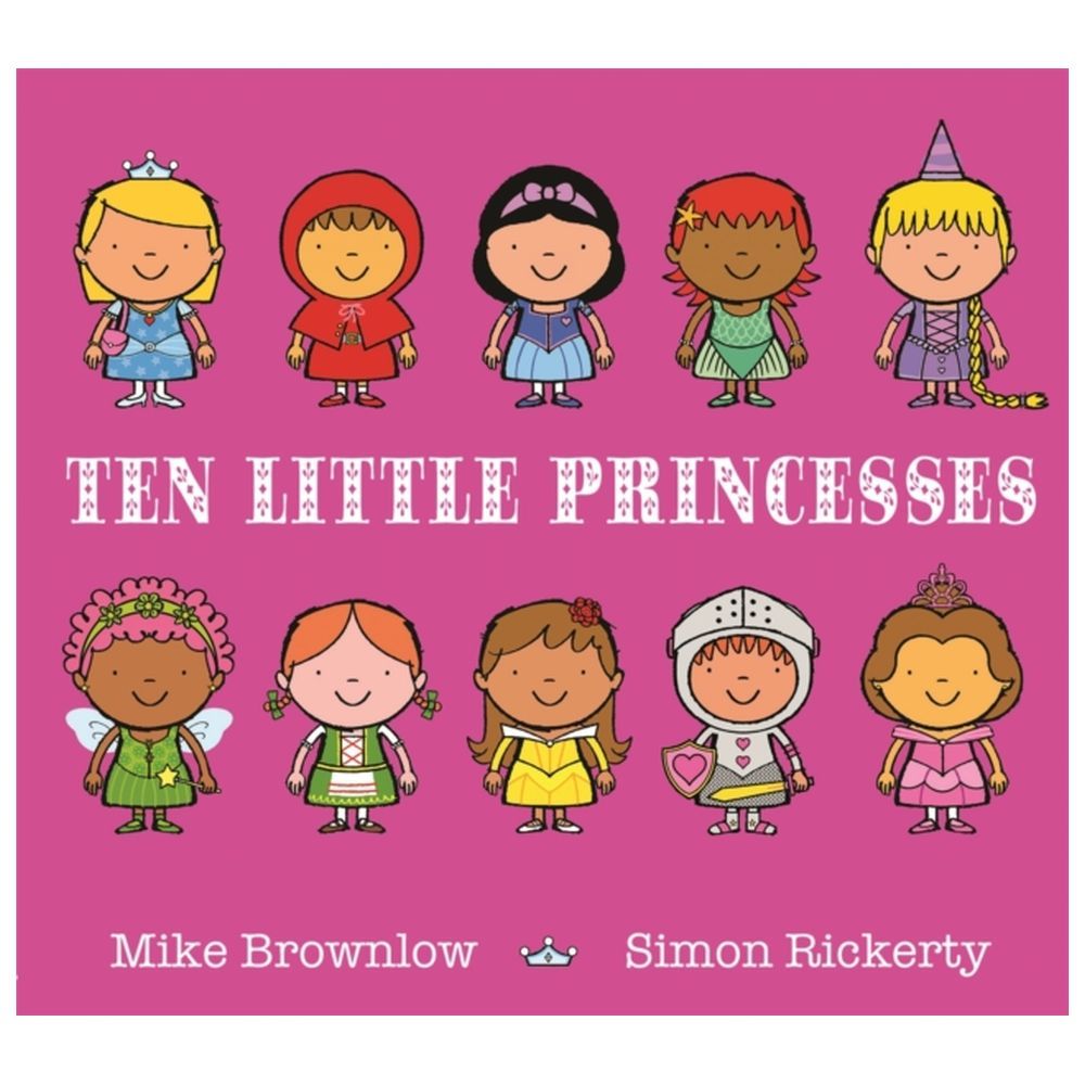 كتاب Ten Little Princesses Paperback