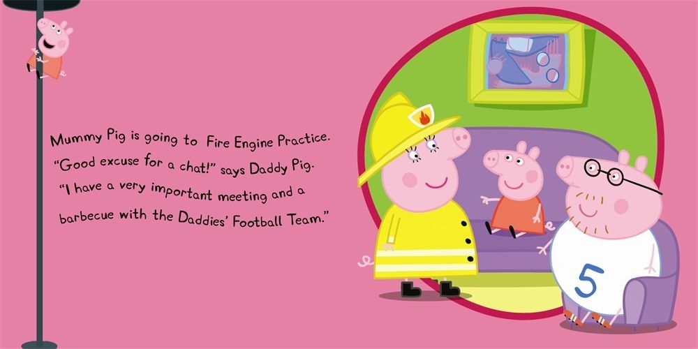 كتاب Peppa Pig The Fire Engine My First Storybook