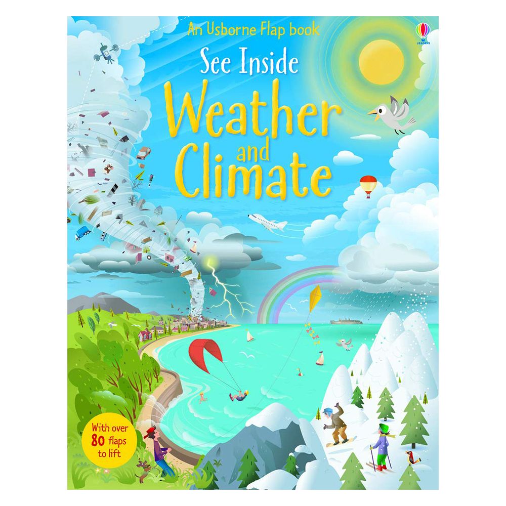 كتب أسبورن-  كتاب الأطفال "See Inside Weather & Climate"