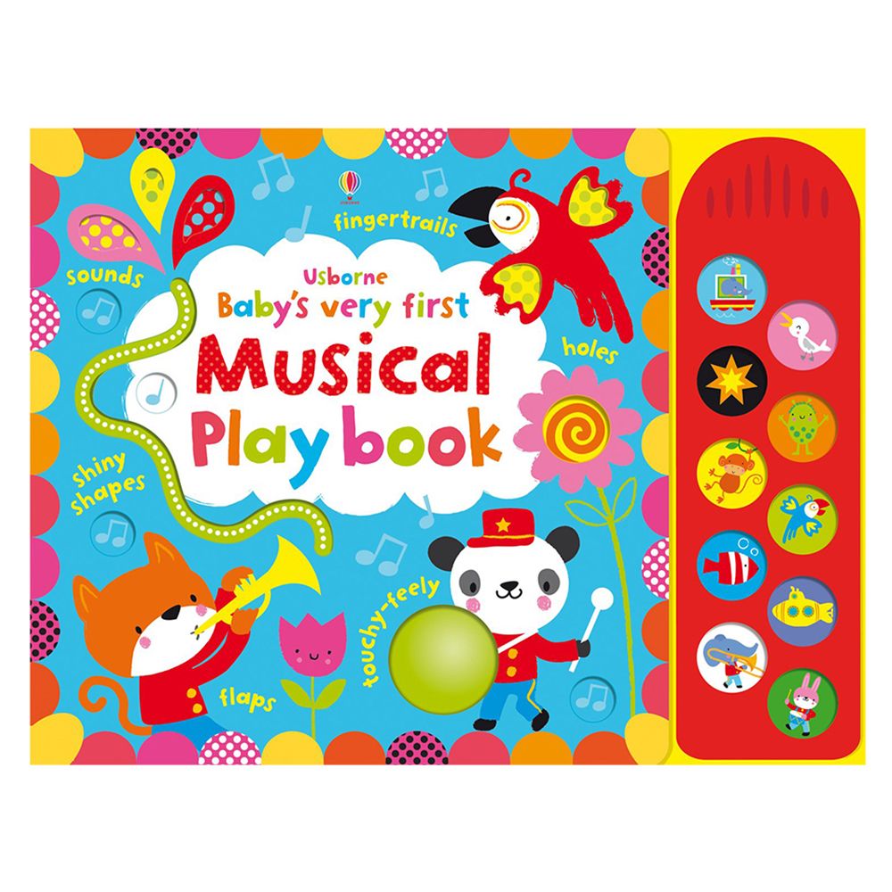 كتب أسبورن-  كتاب اللعب الموسيقي "Baby's Very First Musical Playbook"