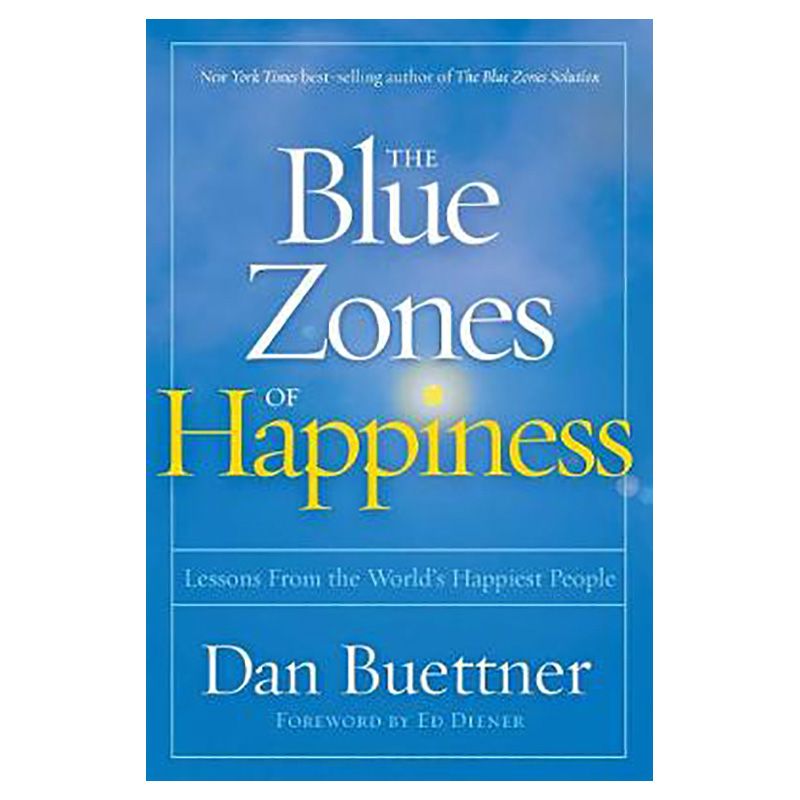 كتاب Blue Zones Of Happiness